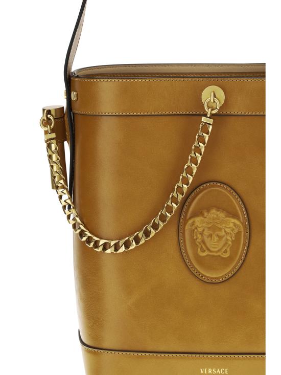 26SS 베르사체 토트백 10234601A17453 BROWN - VERSACE