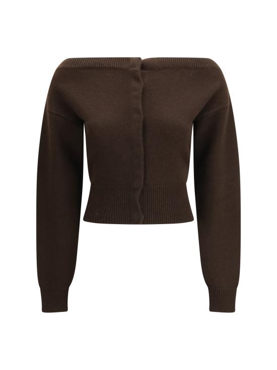 26SS 톰포드 니트웨어 CAK388YAX1018 BROWN - TOMFORD