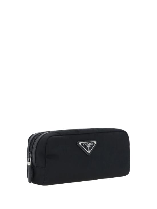 26FW 프라다 리나일론 앤 사피아노 네세서리 2NA0452DMH BLACK - PRADA