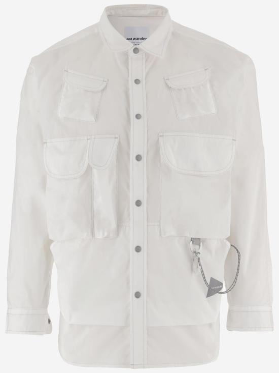 26SS 앤드원더 셔츠 5746183053 WHITE - AND WANDER
