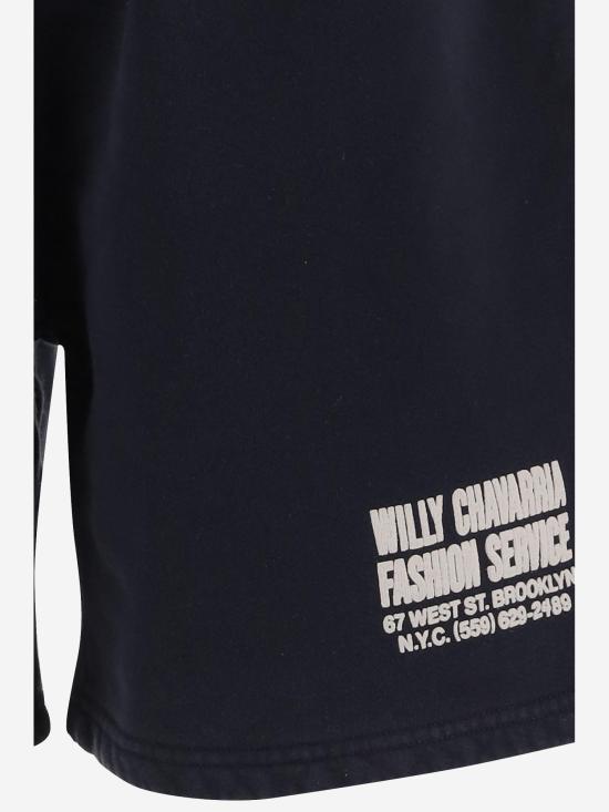 26SS 윌리 차바리아 숏팬츠 WCJSY0182 BLACK - WILLY CHAVARRIA