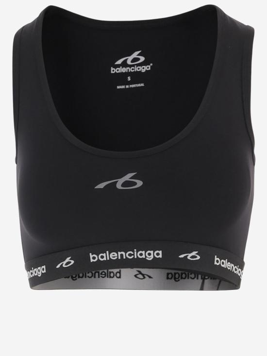 26FW 발렌시아가 테크웨어 브라 탱크 탑 A0023Q BLACK - BALENCIAGA