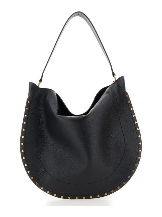 26SS 이자벨마랑 OSKAN 오스칸 문 숄더백 PP0200FA BLACK - ISABEL MARANT