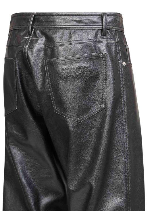 26FW MM6 메종마르지엘라 팬츠 SH0LA0046M35455900 BLACK - MM6 MAISON MARGIELA