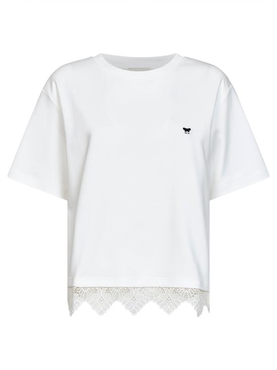 26FW 위켄드막스마라 폴로 티셔츠 2625976051600WKDSALA004 WHITE
