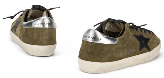 26FW 골든구스 슈퍼스타 스니커즈 GMF00101 GREEN - GOLDEN GOOSE