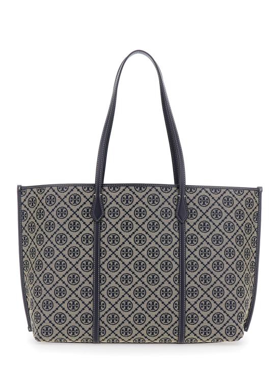 26SS 토리버치 T 모노그램 토트백 174279 BLUE - TORY BURCH