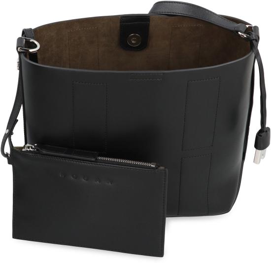 25FW 호간 숄더백 KBW01RS0200 BLACK - HOGAN