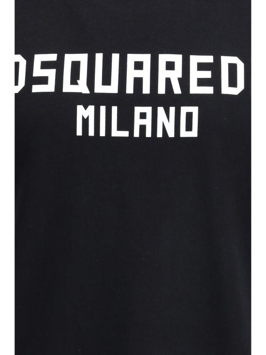 26SS 디스퀘어드2 밀라노 쿨핏 티셔츠 S74GD1520D20106 BLACK - DSQUARED2