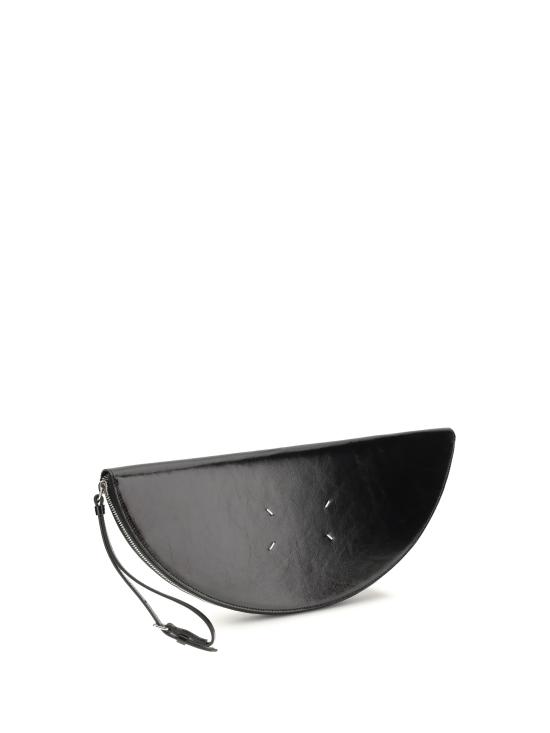 26SS 마르지엘라 하프문 파우치 SB1ZI0015P8831 BLACK - MAISON MARGIELA