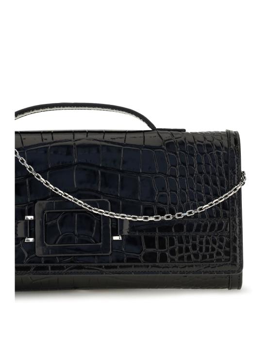 26FW 로저비비에 클러치/파우치 RBWAORC2205VV5 BLACK - ROGER VIVIER