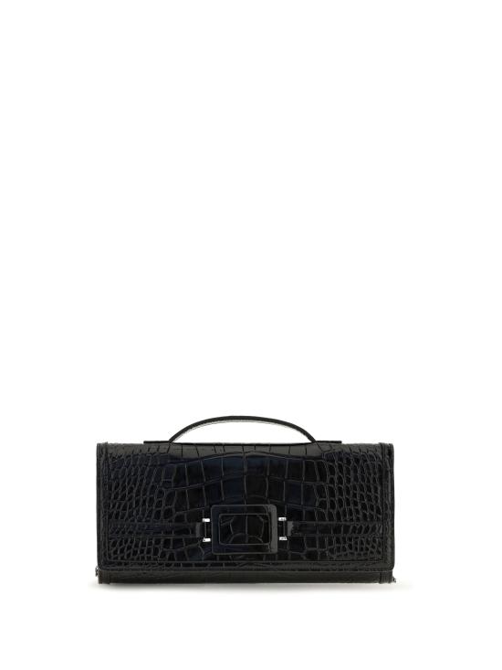 26FW 로저비비에 클러치/파우치 RBWAORC2205VV5 BLACK - ROGER VIVIER