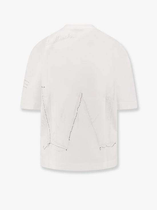 25FW 지방시 폴로 티셔츠 BW70FGP75M WHITE - GIVENCHY