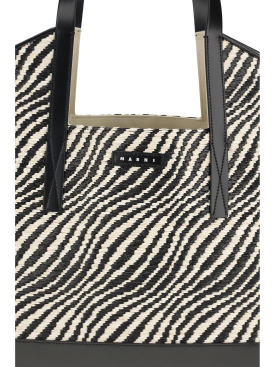 26SS 마르니 토트백 SHMP0162A1P9841 BLACK - MARNI