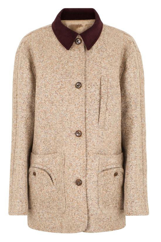 25FW 블레이즈 자켓 JKAJS01 BEIGE