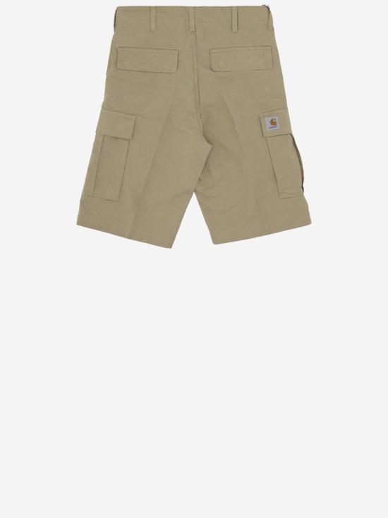 26SS 칼하트 WIP 콜룸비아 립스탑 레귤러 카고 쇼츠 I028246 BEIGE