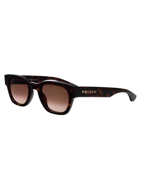 25FW 알렉산더 맥퀸 선글라스 AM0530S BROWN - ALEXANDER MCQUEEN
