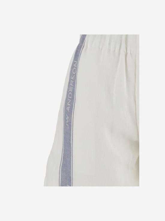 26SS JW앤더슨 숏팬츠 SR0136 WHITE - JW ANDERSON