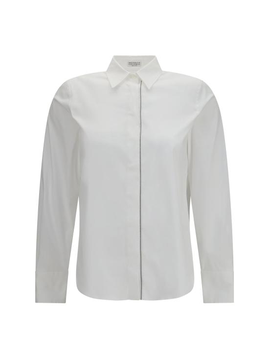 26FW 브루넬로 쿠치넬리 셔츠 MP091MA626 WHITE - BRUNELLO CUCINELLI