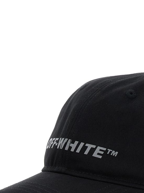 25FW 오프화이트 볼캡 OBLB002F25FAB002 BLACK - OFF WHITE