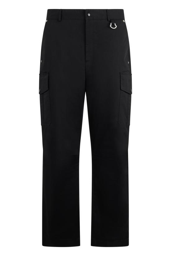 26SS 몽클레어 클래식 레귤러 핏 카고 팬츠 L10912A00034 BLACK