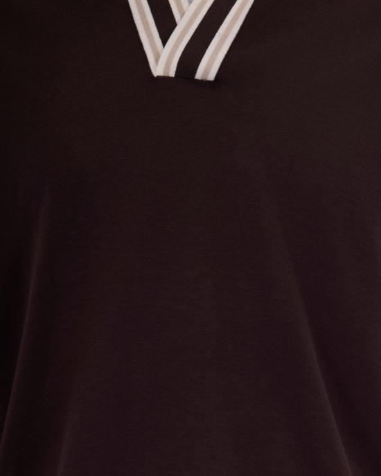 26SS 파올로 페코라 탑 A031 BROWN - PAOLO PECORA