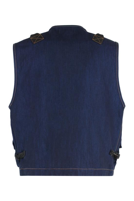 25FW 스톤 아일랜드 유틸리티 패디드 베스트 S15G100016 BLUE - STONE ISLAND
