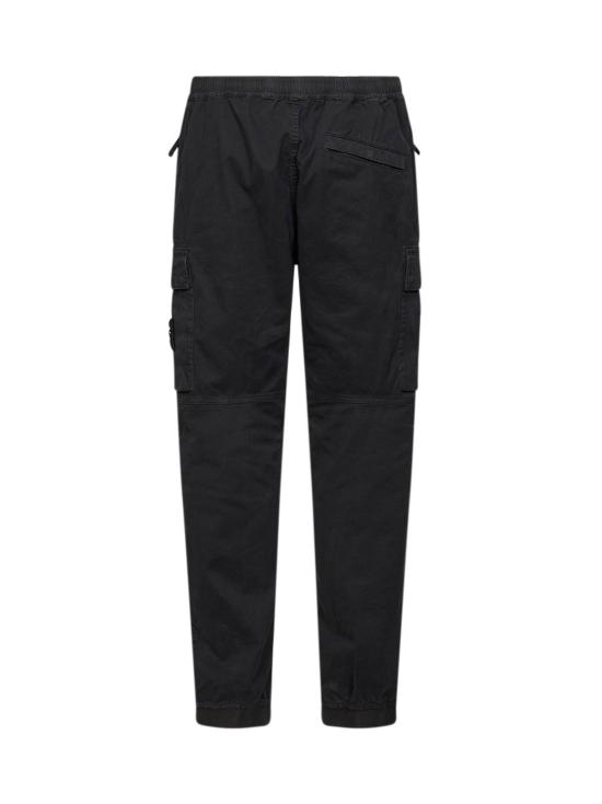 26FW 스톤 아일랜드 와펜 패치 테이퍼드 팬츠 L2S153100033S00L1V0129 BLACK - STONE ISLAND
