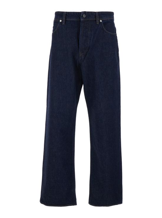 26SS 스톤 아일랜드 인디고 데님 로우 루즈핏 파이브 포켓 진 L1S14J100006 NAVY