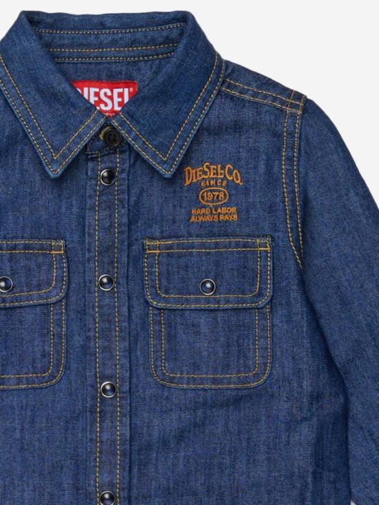 26FW 디젤 셔츠 K00546 BLUE - DIESEL