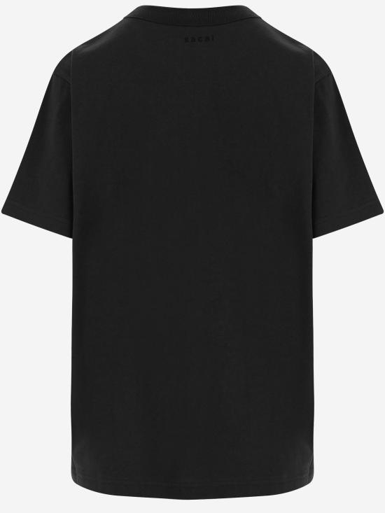 26SS 사카이 폴로 티셔츠 2601150S BLACK - SACAI
