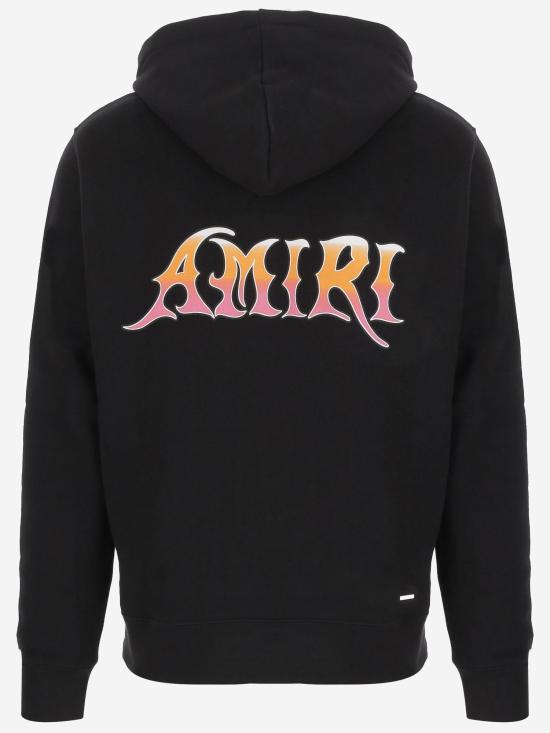26FW 아미리 후드 티셔츠 AMTOJR BLACK - AMIRI
