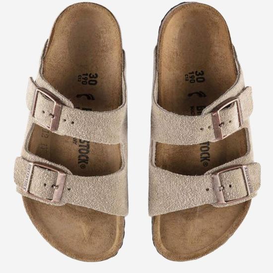 26SS 버켄스탁 아리조나 토프 스웨이드 1021704 BEIGE - BIRKENSTOCK