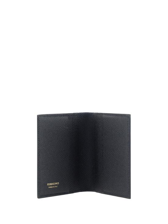26FW 살바토레 페라가모 간치니 반지갑 775661 BLACK - SALVATORE FERRAGAMO
