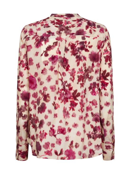26SS 이자벨마랑 루삭 실크 로즈 프린트 블라우스 CH0293FCD1J11I40PK PINK - ISABEL MARANT