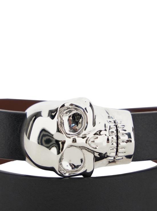  알렉산더 맥퀸 브레이슬릿 816676 BLACK - ALEXANDER MCQUEEN