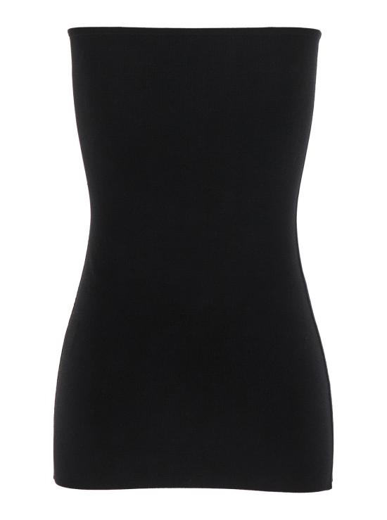 25FW 토템 민소매 티셔츠 253WRT0575YA0187 BLACK - TOTEME