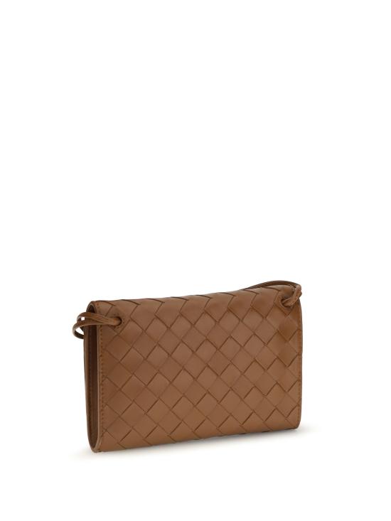 26FW 보테가베네타 안디아모 파우치 온 스트랩 836940VCPP2 BRONZE - BOTTEGA VENETA