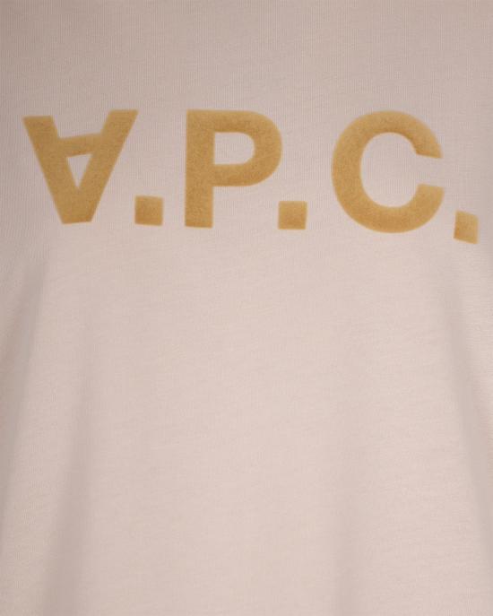 26SS 아페쎄 오버사이즈 그랜드 VPC 티셔츠 COHLRM26385 BEIGE - A.P.C.