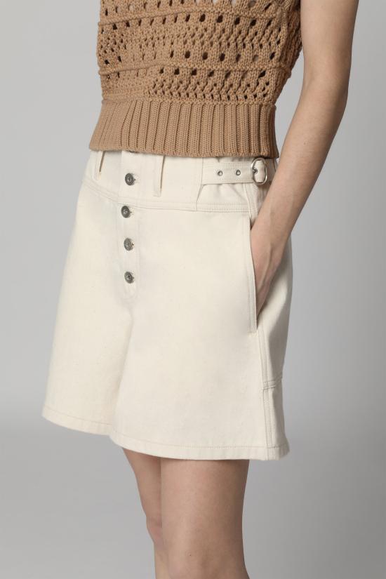  질샌더 데님 숏팬츠 J40KA0175 BEIGE - JIL SANDER