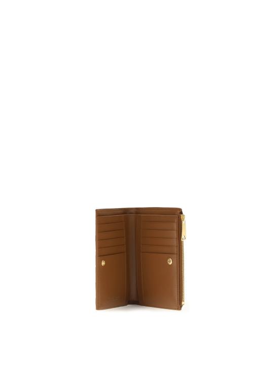 26FW 보테가베네타 인트레치아토 미디움 바이폴드 월렛 749940VCPP2 BROWN