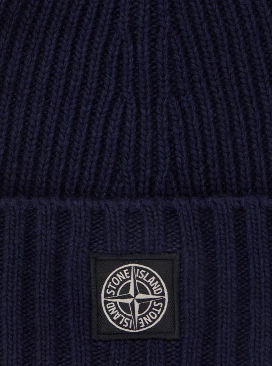 25FW 스톤 아일랜드 비니 K2S16N100003S00M3 BLUE - STONE ISLAND