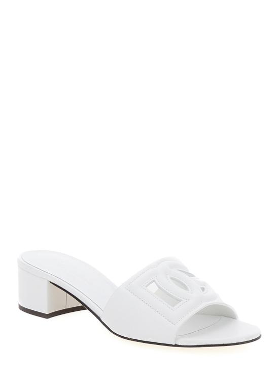 26FW 돌체앤가바나 플랫 슈즈 CR1755 WHITE - DOLCE & GABBANA