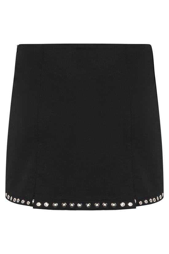  루도빅 드 생 세르넹 스커트 AW24 SK012 W CO0022 BLACK - LUDOVIC DE SAINT SERNIN