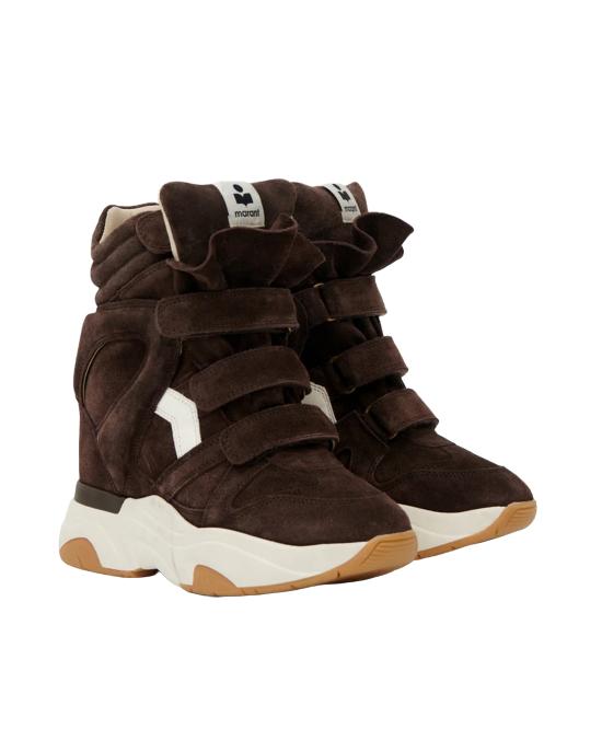 26FW 이자벨마랑 스니커즈 24HBK0009FA BROWN - ISABEL MARANT