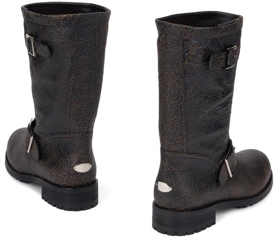 26FW 지미추 부츠 BIKER MID BLACK - JIMMY CHOO
