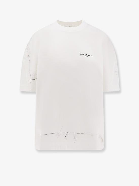 25FW 지방시 폴로 티셔츠 BW70FGP75M WHITE