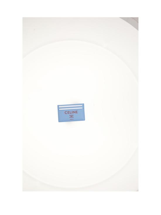 26FW 셀린느 소프트 램스킨 카드 지갑 10N764K40 BLUE