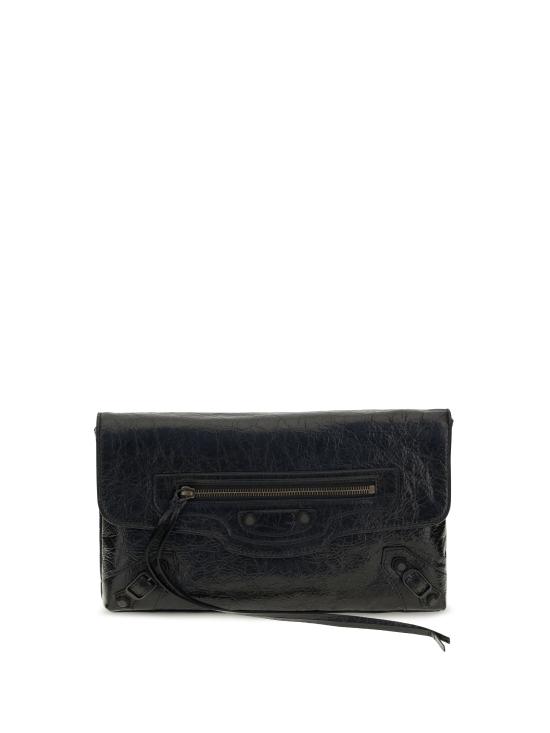 26FW 발렌시아가 르 시티 클러치 8733862ABEK BLACK - BALENCIAGA