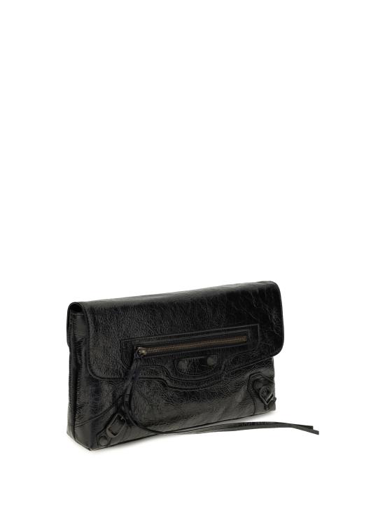 26FW 발렌시아가 르 시티 클러치 8733862ABEK BLACK - BALENCIAGA